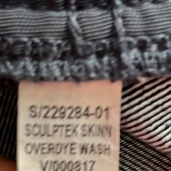 Athleta Sculptek Skinny Stretch Overdye Wash 2 - Picture 12 of 13